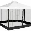TOPS 10x10 FT Gazebo Insect Netting