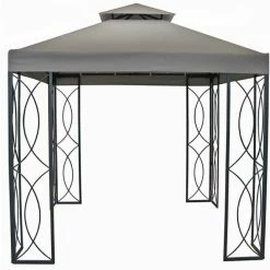 TOPS 8x8 FT Garden Treasures Gazebo HG Replacement Canopy