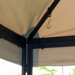 TOPS 8x8 FT Garden Treasures Gazebo HG Replacement Canopy 15 TOPS 8x8 FT Garden Treasures Gazebo HG Replacement Canopy