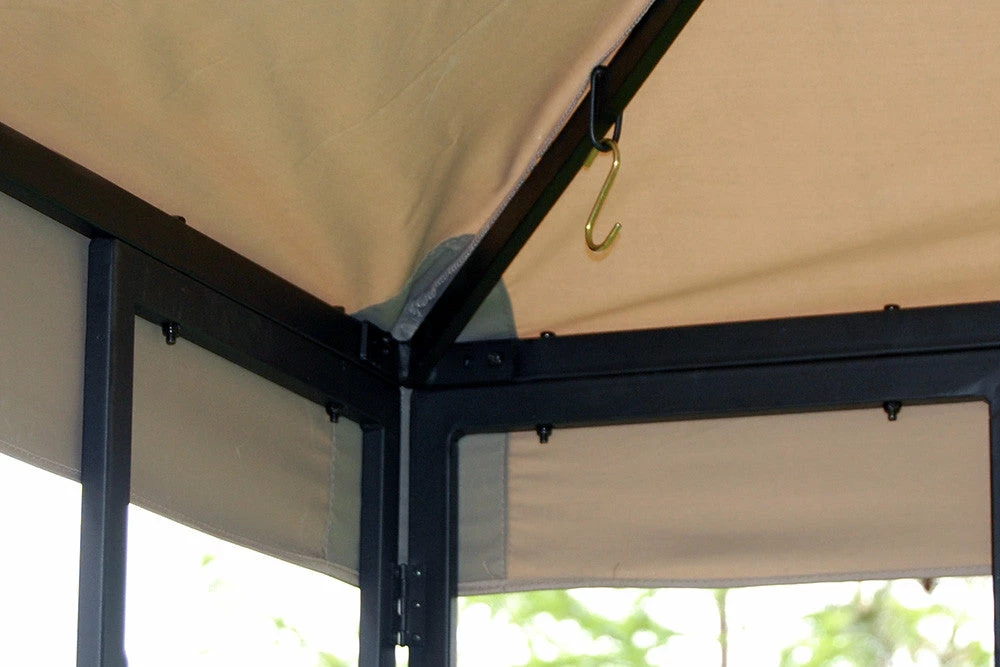 TOPS 8x8 FT Garden Treasures Gazebo HG Replacement Canopy 8 TOPS 8x8 FT Garden Treasures Gazebo HG Replacement Canopy