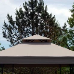 TOPS 8x8 FT Garden Treasures Gazebo HG Replacement Canopy 11 TOPS 8x8 FT Garden Treasures Gazebo HG Replacement Canopy
