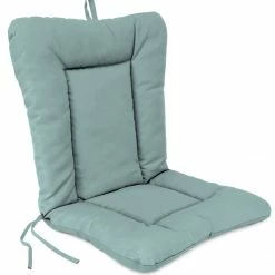 Jordan Manufacturing Custom Order Cushions Outdoor Knife Edge Euro Style Chair Cushion- Sunbrella CAST MIST GLEN RAVEN