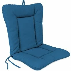 Jordan Manufacturing Outdoor Knife Edge Euro Style Chair Cushion- Sunbrella CAVAS REGATTA GLEN RAVEN Custom Order Cushions