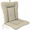 Jordan Manufacturing Outdoor Knife Edge Euro Style Chair Cushion-TORY BISQUE RICHLOOM