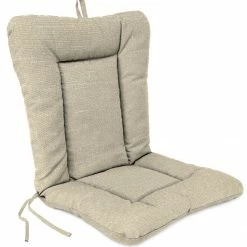 Jordan Manufacturing Outdoor Knife Edge Euro Style Chair Cushion-TORY BISQUE RICHLOOM