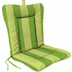 Jordan Manufacturing Outdoor Knife Edge Euro Style Chair Cushion-PREVIEW LEAF RICHLOOM