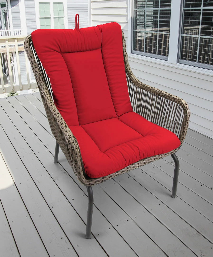 Jordan Manufacturing Custom Order Cushions Outdoor Knife Edge Euro Style Chair Cushion- Sunbrella CANVAS JOCKEY ACR RED ACR GLEN RAVEN 2 Jordan Manufacturing Custom Order Cushions Outdoor Knife Edge Euro Style Chair Cushion- Sunbrella CANVAS JOCKEY ACR RED ACR GLEN RAVEN