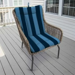 Jordan Manufacturing Custom Order Cushions Outdoor Knife Edge Euro Style Chair Cushion-PREVIEW CAPRI RICHLOOM