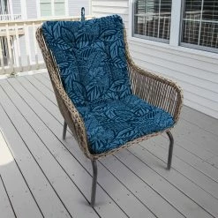 Jordan Manufacturing Custom Order Cushions Outdoor Knife Edge Euro Style Chair Cushion-MAVEN CAPRI