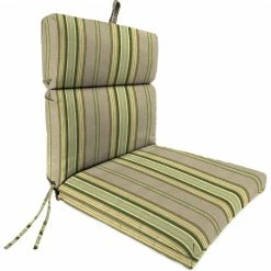 Jordan Manufacturing Custom Order Cushions Outdoor French Edge Dining Chair Cushion-TERRACE SUNRISE RICHLOOM