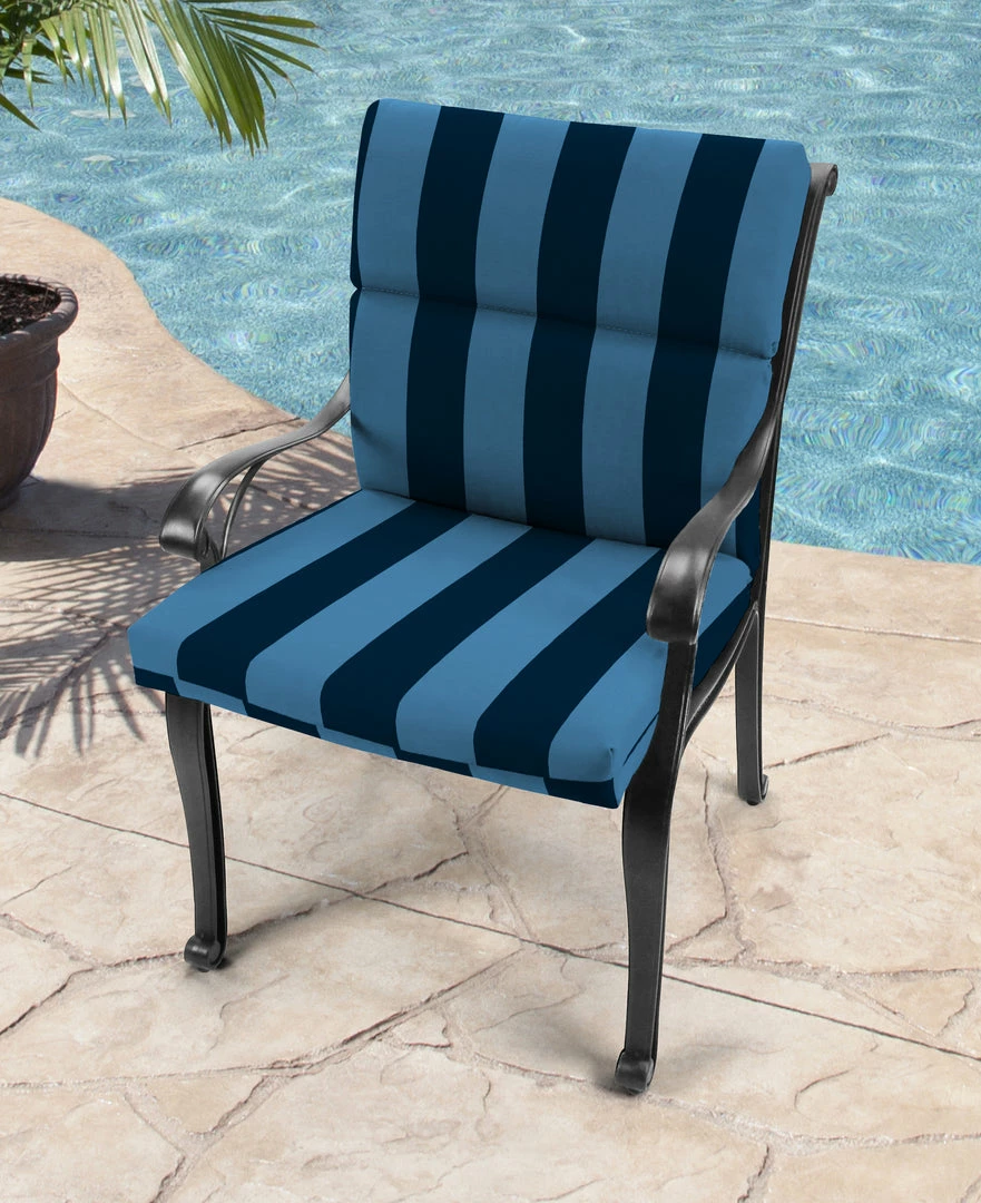 Jordan Manufacturing Custom Order Cushions Outdoor French Edge Dining Chair Cushion-PREVIEW CAPRI RICHLOOM 2 Jordan Manufacturing Custom Order Cushions Outdoor French Edge Dining Chair Cushion-PREVIEW CAPRI RICHLOOM