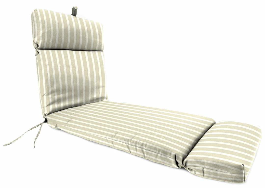 Jordan Manufacturing Custom Order Cushions Outdoor French Edge Chaise Lounge Cushion- Sunbrella CAST MIST GLEN RAVEN 1 Jordan Manufacturing Custom Order Cushions Outdoor French Edge Chaise Lounge Cushion- Sunbrella CAST MIST GLEN RAVEN