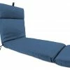 Jordan Manufacturing Outdoor French Edge Chaise Lounge Cushion-HUSK TEXTURE CAPRI RICHLOOM