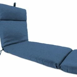 Jordan Manufacturing Outdoor French Edge Chaise Lounge Cushion-HUSK TEXTURE CAPRI RICHLOOM
