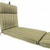 Jordan Manufacturing Outdoor French Edge Chaise Lounge Cushion-TERRACE SUNRISE RICHLOOM