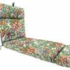 Jordan Manufacturing Custom Order Cushions Outdoor French Edge Chaise Lounge Cushion-COPELAND FIESTA RICHLOOM