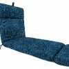 Jordan Manufacturing Outdoor French Edge Chaise Lounge Cushion-MAVEN CAPRI