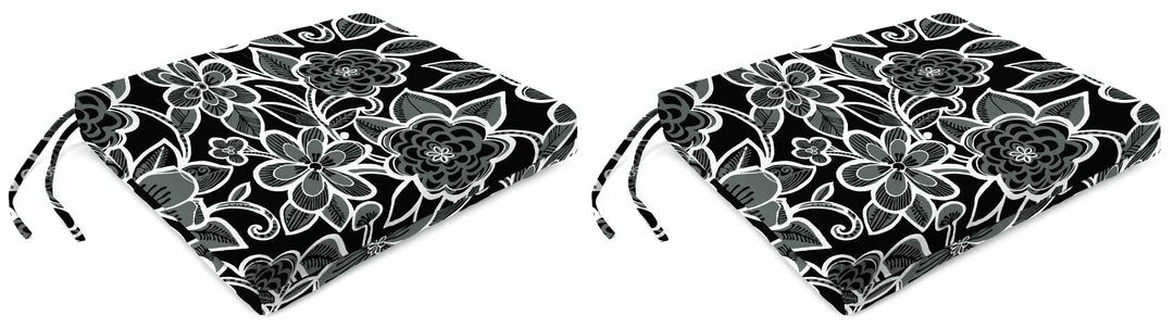 Jordan Manufacturing Custom Order Cushions Outdoor French Edge Seat Cushion-HALSEY SHADOW RICHLOOM 1 Jordan Manufacturing Custom Order Cushions Outdoor French Edge Seat Cushion-HALSEY SHADOW RICHLOOM