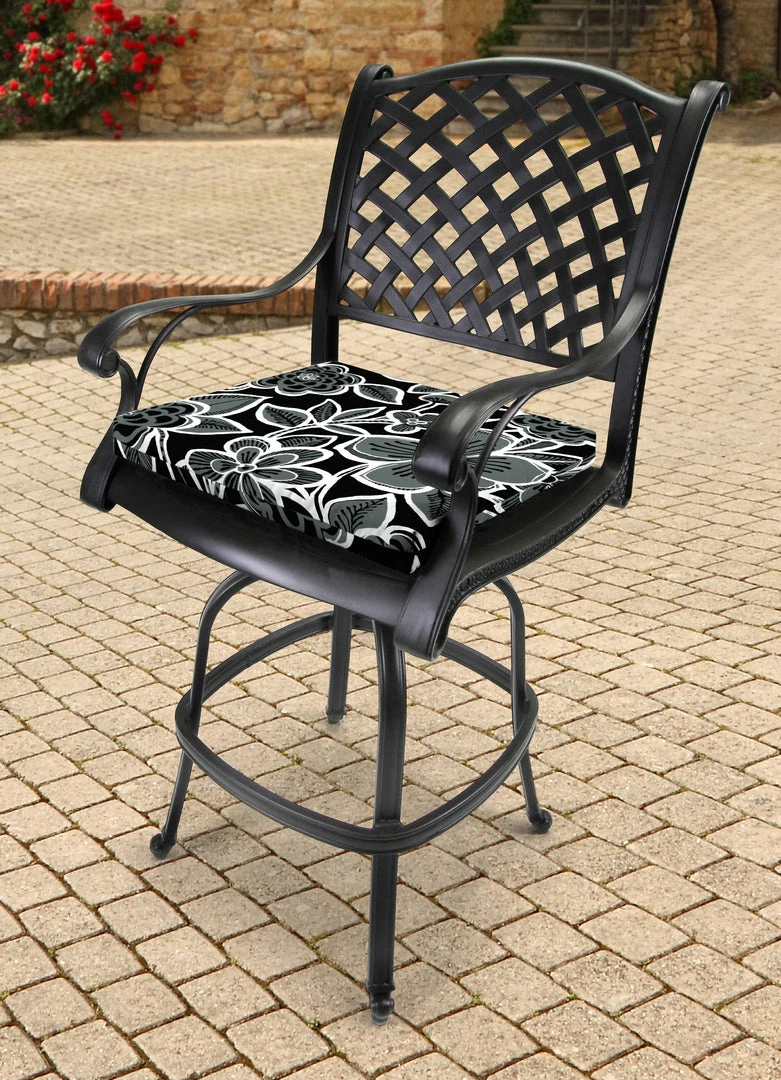 Jordan Manufacturing Custom Order Cushions Outdoor French Edge Seat Cushion-HALSEY SHADOW RICHLOOM 2 Jordan Manufacturing Custom Order Cushions Outdoor French Edge Seat Cushion-HALSEY SHADOW RICHLOOM