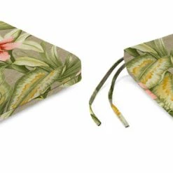 Jordan Manufacturing Custom Order Cushions Outdoor French Edge Seat Cushion-TAHITI SUNRISE RICHLOOM