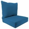 Jordan Manufacturing Outdoor 2PC Deep Seat Chair Cushion- Sunbrella CAVAS REGATTA GLEN RAVEN
