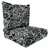 Jordan Manufacturing Outdoor 2PC Deep Seat Chair Cushion-HALSEY SHADOW RICHLOOM