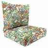 Jordan Manufacturing Custom Order Cushions Outdoor 2PC Deep Seat Chair Cushion-COPELAND FIESTA RICHLOOM