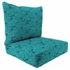 Jordan Manufacturing Outdoor 2PC Deep Seat Chair Cushion-TALIA CARIBE RICHLOOM