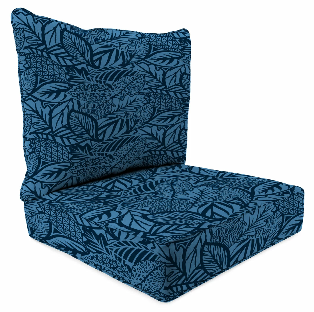 Jordan Manufacturing Outdoor 2PC Deep Seat Chair Cushion-MAVEN CAPRI Custom Order Cushions 1 Jordan Manufacturing Outdoor 2PC Deep Seat Chair Cushion-MAVEN CAPRI Custom Order Cushions