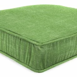 Jordan Manufacturing Custom Order Cushions Outdoor Boxed Edge Deep Seat Cushion-TORY PALM RICHLOOM