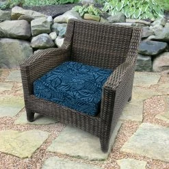 Jordan Manufacturing Outdoor Boxed Edge Deep Seat Cushion-MAVEN CAPRI Custom Order Cushions