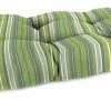 Jordan Manufacturing Outdoor 44" Wicker Loveseat Cushion-Sunbrella FOSTER SURFSIDE RAVEN Custom Order Cushions