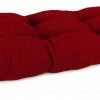 Jordan Manufacturing Outdoor 44" Wicker Loveseat Cushion-MCHUSK BERRY RICHLOOM Custom Order Cushions