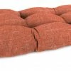 Jordan Manufacturing Custom Order Cushions Outdoor 44" Wicker Loveseat Cushion-TORY SUNSET RICHLOOM