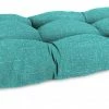 Jordan Manufacturing Outdoor 44" Wicker Loveseat Cushion-TORY CARIBE RICHLOOM Custom Order Cushions