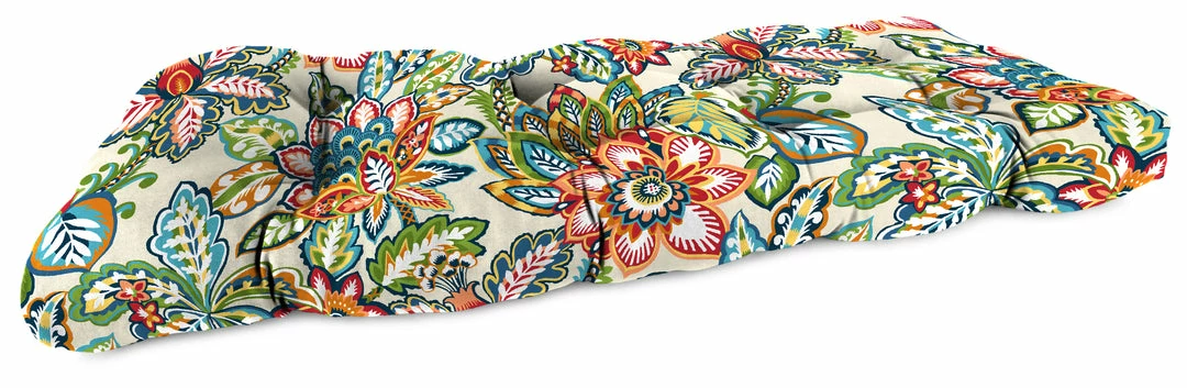Jordan Manufacturing Outdoor 44" Wicker Loveseat Cushion-COPELAND FIESTA RICHLOOM Custom Order Cushions 1 Jordan Manufacturing Outdoor 44" Wicker Loveseat Cushion-COPELAND FIESTA RICHLOOM Custom Order Cushions