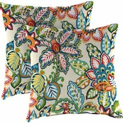 Jordan Manufacturing Outdoor 18" Accessory Throw Pillows-COPELAND FIESTA RICHLOOM Custom Order Cushions