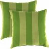 Jordan Manufacturing Outdoor 18" Accessory Throw Pillows-PREVIEW LEAF RICHLOOM Custom Order Cushions