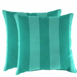 Jordan Manufacturing Outdoor 16" Accessory Throw Pillows, Set Of 2-PREVIEW LAGOON