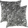 Jordan Manufacturing Outdoor 16" Accessory Throw Pillows, Set Of 2-COPELAND NOIR RICHLOOM