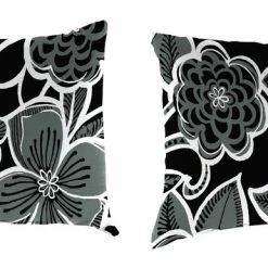 Jordan Manufacturing Outdoor Lumbar Accessory Throw Pillows, Set Of 2-HALSEY SHADOW RICHLOOM