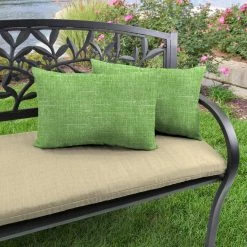 Jordan Manufacturing Outdoor Lumbar Accessory Throw Pillows, Set Of 2-TORY PALM RICHLOOM