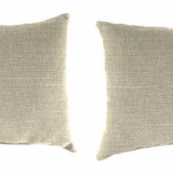 Jordan Manufacturing Outdoor Lumbar Accessory Throw Pillows, Set Of 2-TORY BISQUE RICHLOOM