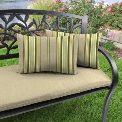 Jordan Manufacturing Outdoor Lumbar Accessory Throw Pillows, Set Of 2-TERRACE SUNRISE RICHLOOM