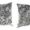 Jordan Manufacturing Outdoor Lumbar Accessory Throw Pillows, Set Of 2-COPELAND NOIR RICHLOOM