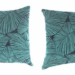 Jordan Manufacturing Outdoor Lumbar Accessory Throw Pillows, Set Of 2-TALIA CARIBE RICHLOOM