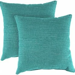 Jordan Manufacturing 20" Outdoor Accessory Throw Pillows, Set Of 2-TORY CARIBE RICHLOOM Custom Order Cushions