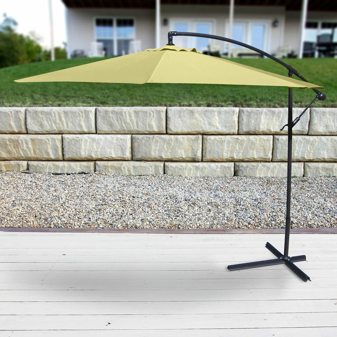 Jordan Manufacturing 10' STEEL OFFSET UMBRELLA- CANARY Umbrellas 2 Jordan Manufacturing 10' STEEL OFFSET UMBRELLA- CANARY Umbrellas