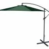 Jordan Manufacturing Umbrellas 10' STEEL OFFSET UMBRELLA- GREEN