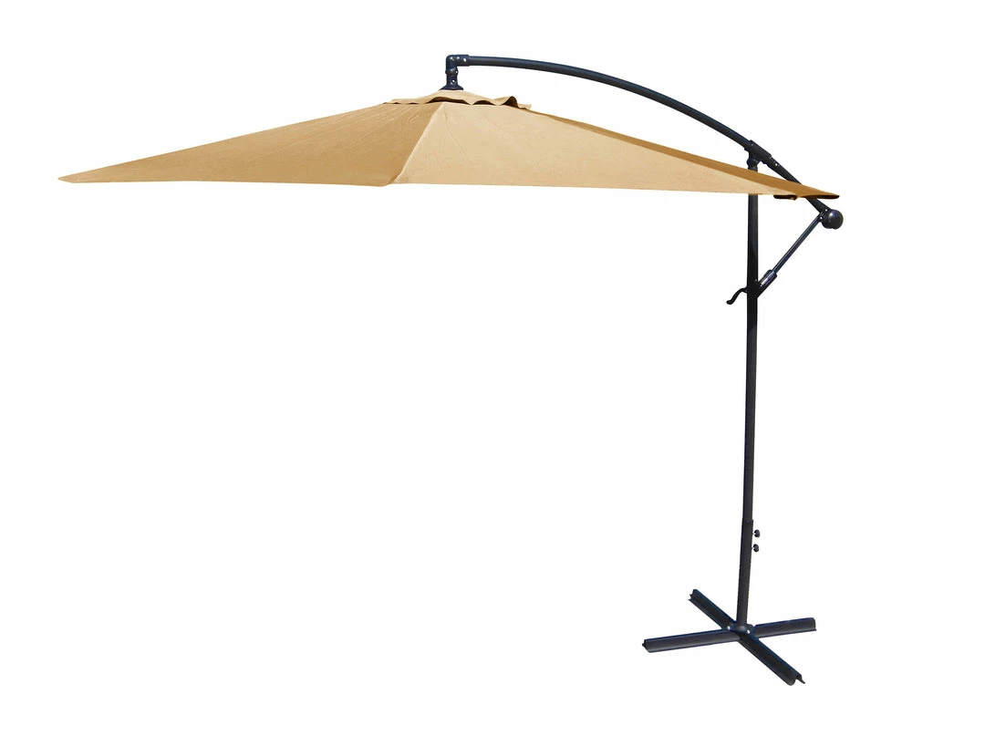 Jordan Manufacturing 10' STEEL OFFSET UMBRELLA- KHAKI Umbrellas 1 Jordan Manufacturing 10' STEEL OFFSET UMBRELLA- KHAKI Umbrellas